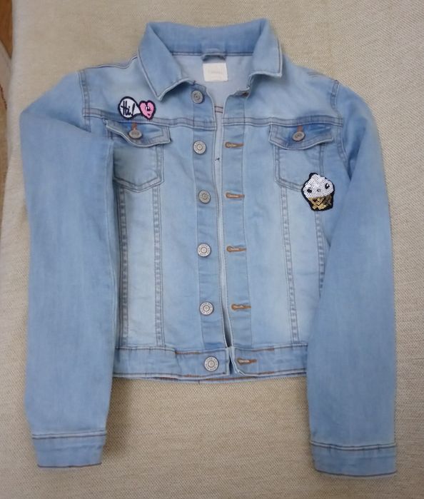 Куртки джинсовые на девочку 11-12 лет. ZARA