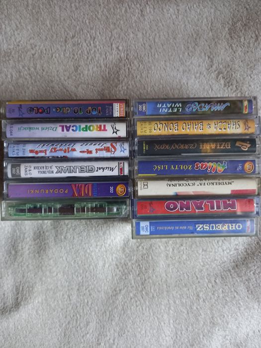 Zestaw 13 kaset disco polo.
