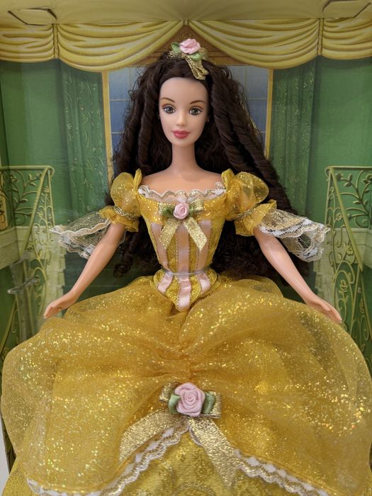Колекційна Барбі 90-х Barbie beauty and the Beast Belle вінтажна