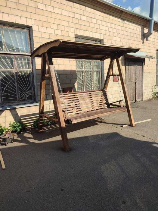 Садові гойдалки на замовлення