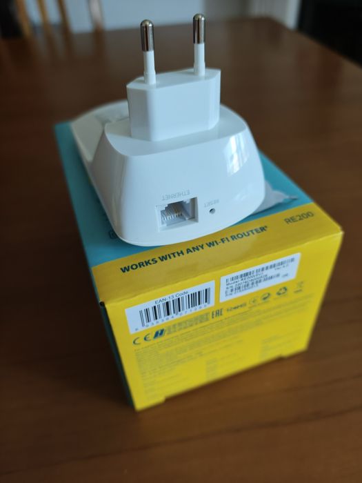 Extensor de Sinal Wi-Fi TP-Link RE200 AC750 (Como Novo)
