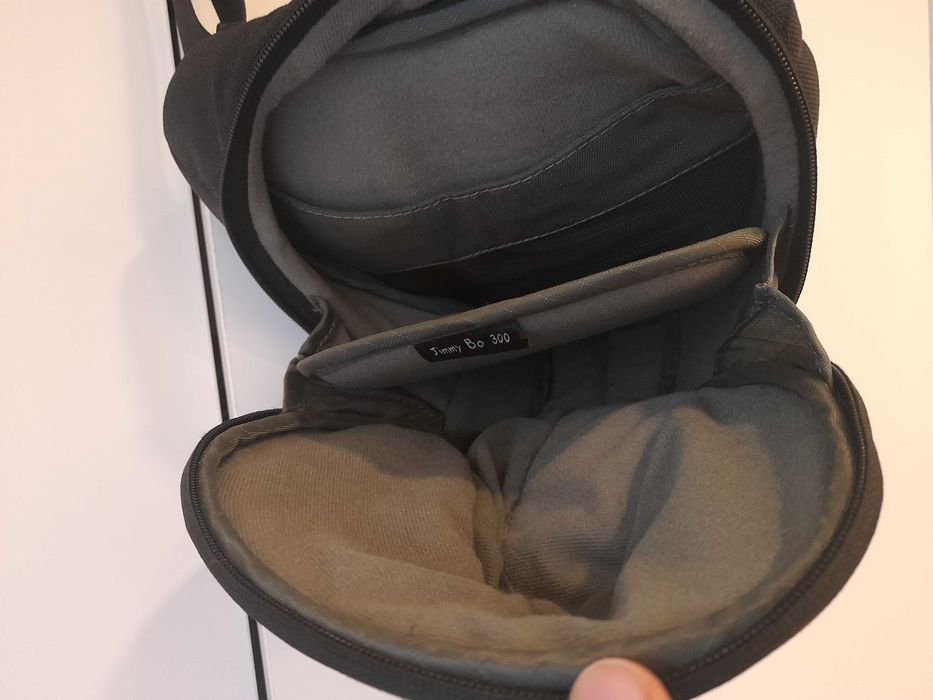 Mala Preta Máquina Fotográfica Bolsa Estojo