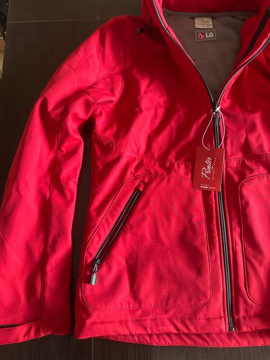 Softshell damski LG, czerwony, rozm. M