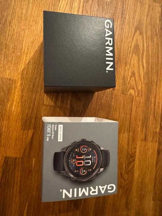 Garmin Fenix 8 47 mm AMOLED Sapphire – Novo na embalagem original