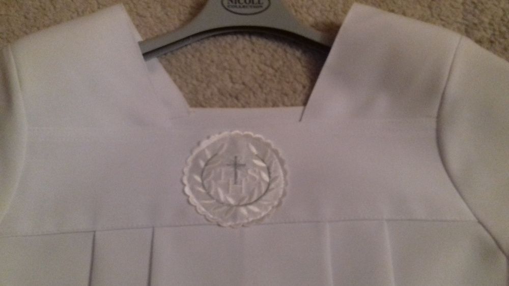 komża biała - idealny stan