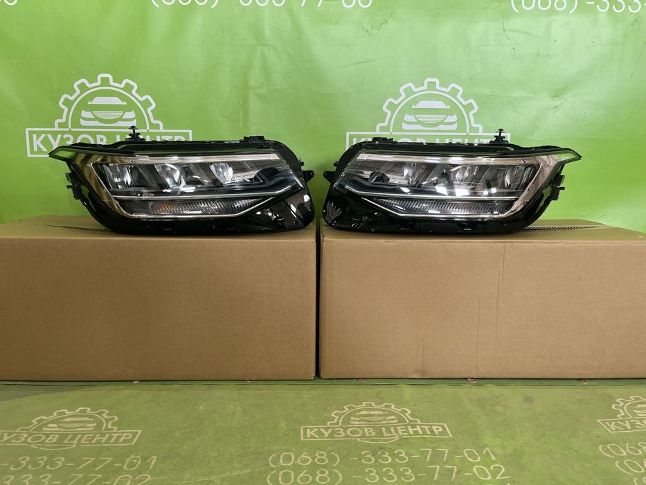 Фари LED Volkswagen Tiguan 2 2020-2024 фара з блоками ліва права тігуан фары рестайлінг