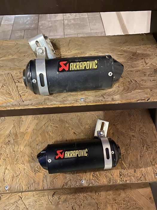 Выхлоп на пит-байк AKRAPOVIC