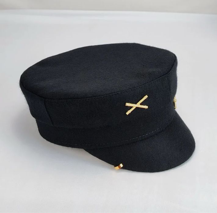 Жіночий картуз Ruslan Baginskiy кепка-капітанка RB baker boy