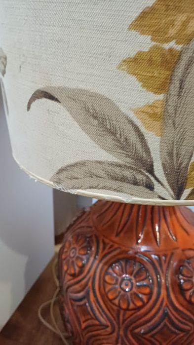 Lampa ceramiczna lata 60-te