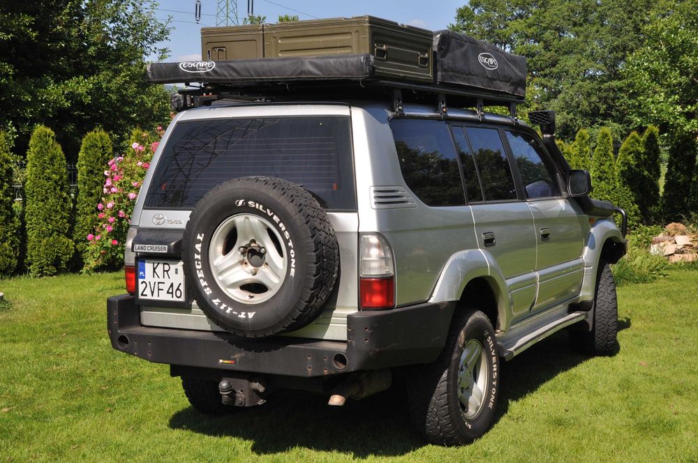 Toyota LAND CRUISER - wyprawowa / namiot, lodówka