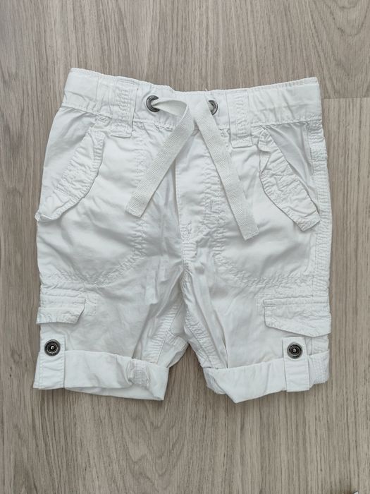 Zestaw spodenki szorty H&M F&F 80 cm