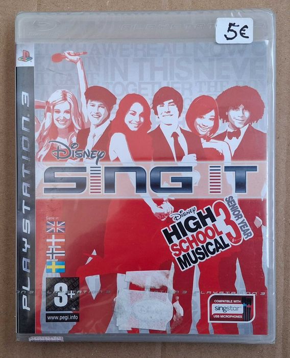 Jogo singit - high school musical 3 - novo e selado