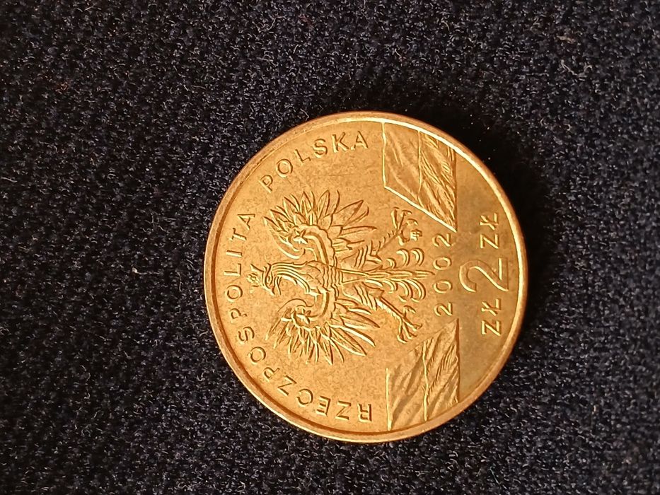 Żółw błotny 2 zł 2002