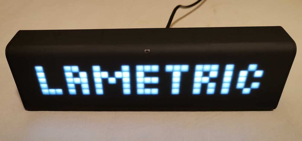 Lametric TIME LM 37X8 Zegar Stacja Pogody Radio Nowy