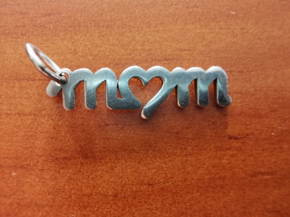 Fio em cabedal e prata e pendente de prata valor FIXO