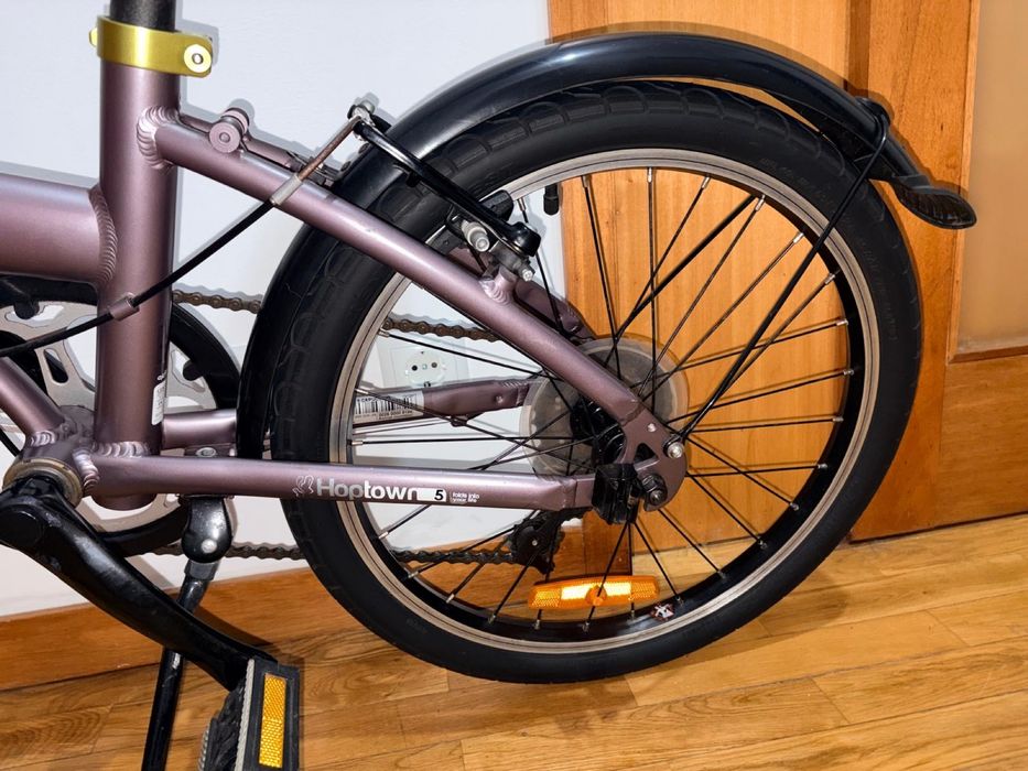 Bicicleta dobravel btwin