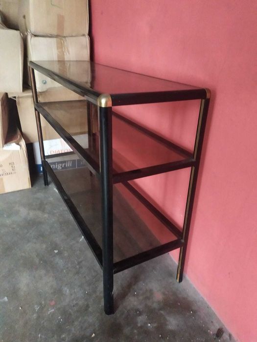 Mesa de vidro expositor