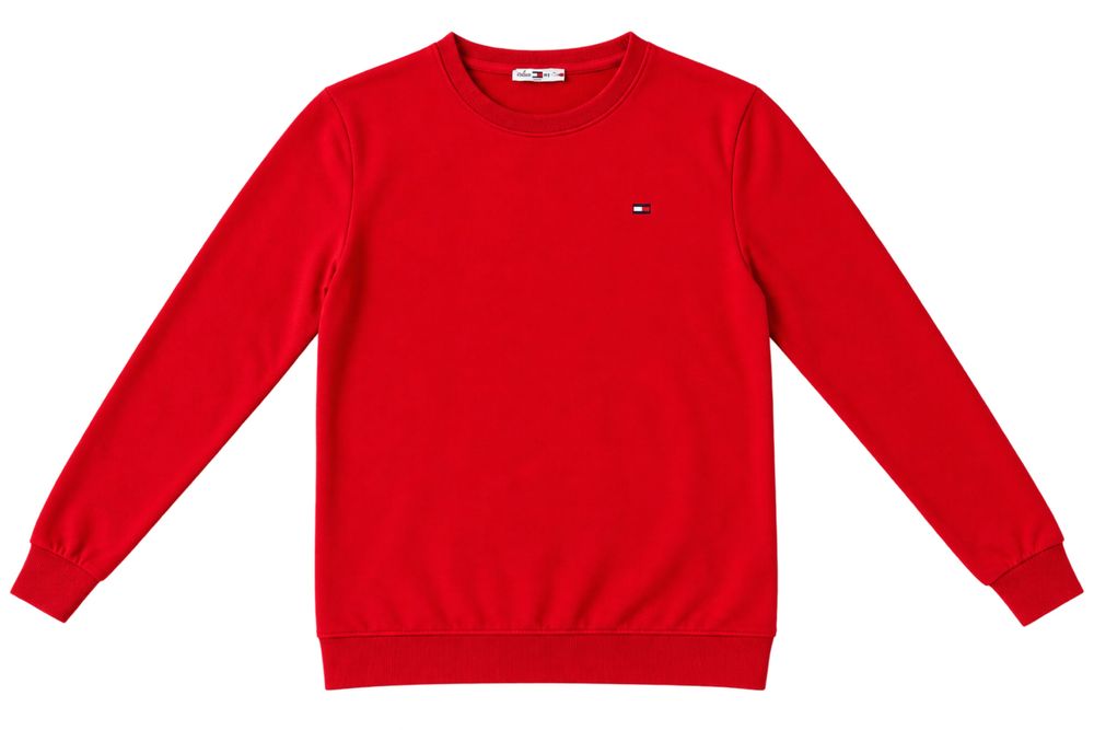 Czerwony sweter męski