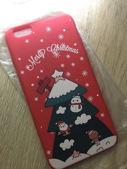 Новорічний чехол на Iphone 6s plus