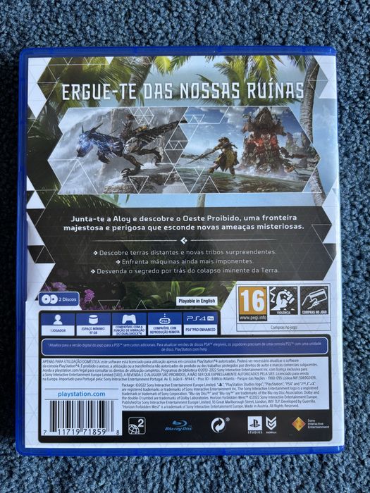 Horizon Forbidden West jogo PS4