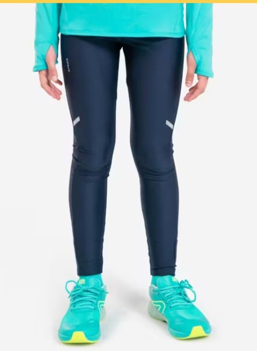 Дитячі бігові спортивні штани, легінси KIPRUN DRY. На 5-7р., 116-128см