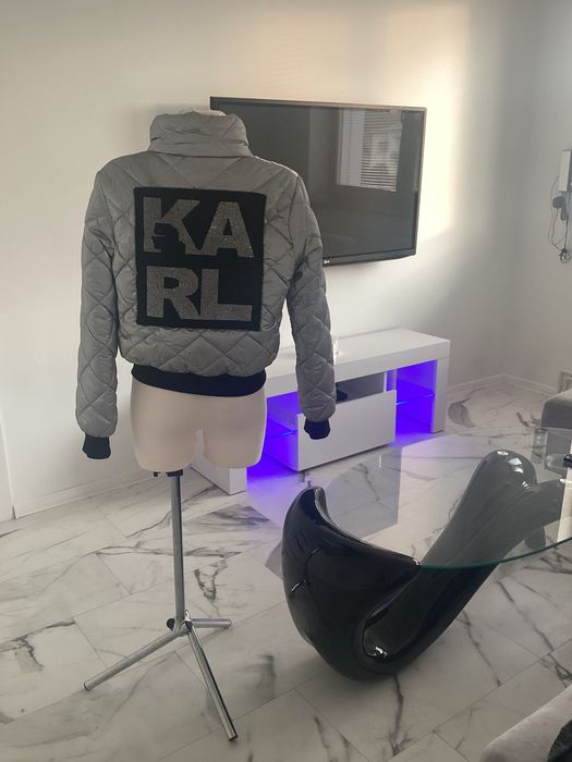 Kurtka srebrna z cyrkoniami Karll