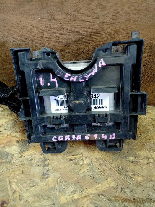Opel Corsa E sterownik silnika 1.4 benzyna oryginał demontaż ECU