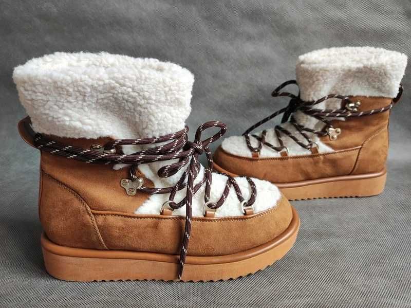 - River Island - Botki, śniegowce r. 37