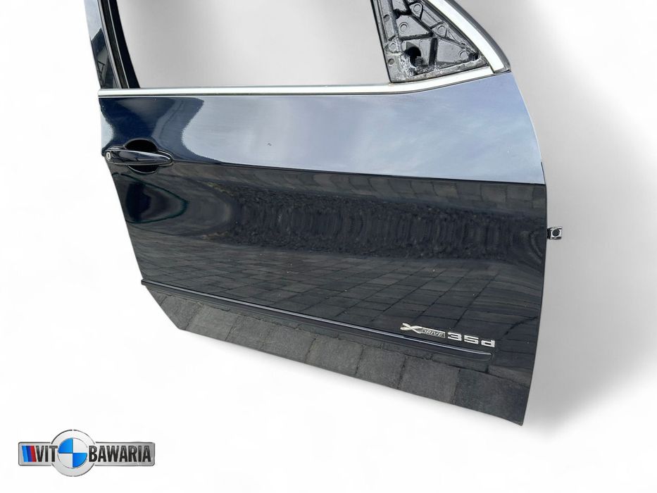 Drzwi prawy przód BMW X5 E70 Carbonschwarz