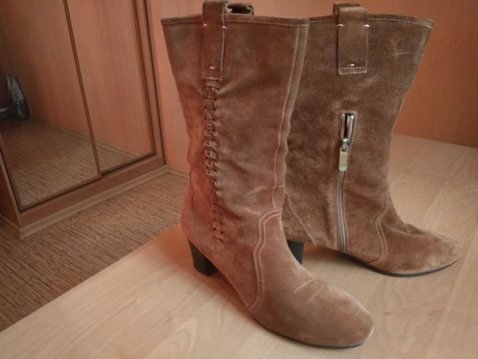 Замшеві жіночі чоботи Wildcat.Розмір 40.