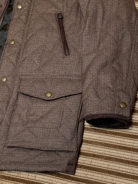 Куртка gant the tweed hunter jacket/barbour/hackett стьобана/пальто