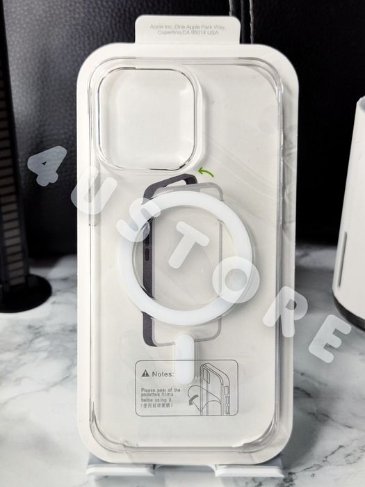 Чехол Clear Magsafe на iPhone 15 Pro Max прозрачный чохол прозорий