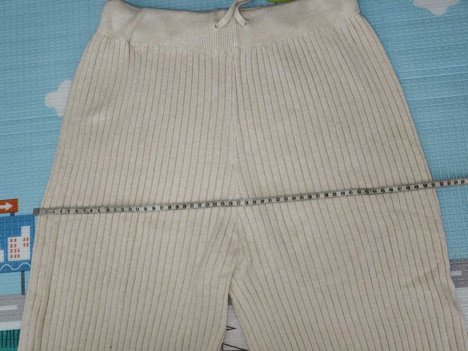 Zestaw damski prążkowy