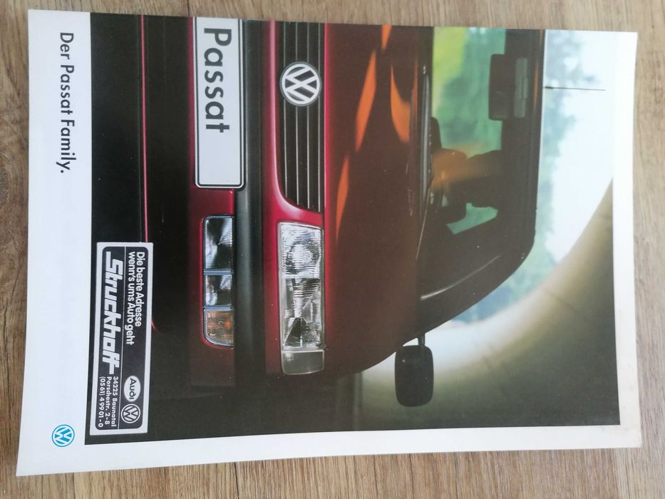 Prospekt VW Passat B4 Family