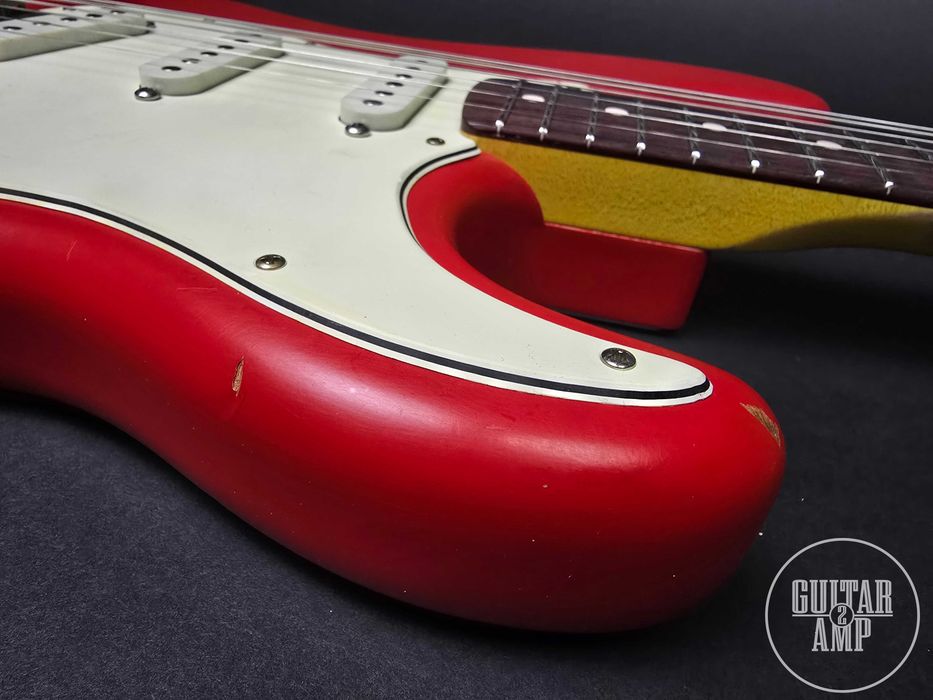 Nashguitars S63 Dakota Red Medium Relic Stratocaster Custom Shop