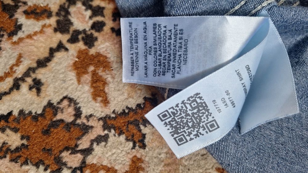 True Religion. Джинсовая рубашка.