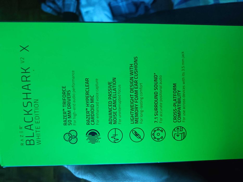 Razer fones  blackshark v2 X
