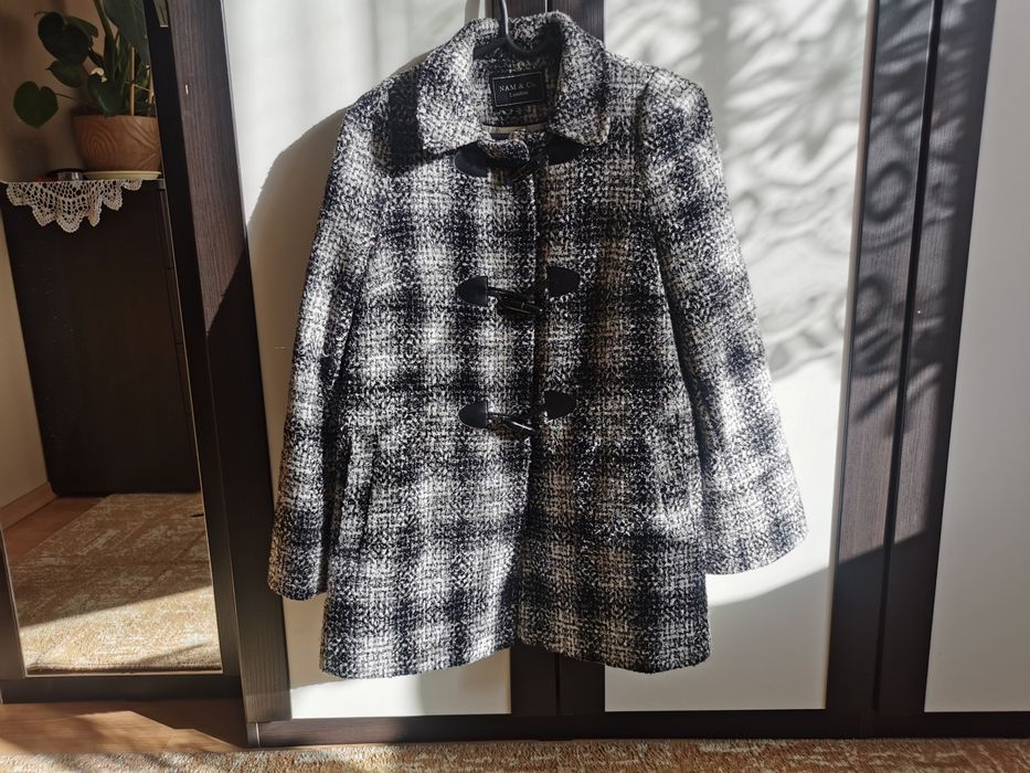 Płaszcz, płaszczyk damski, kurtka r 38