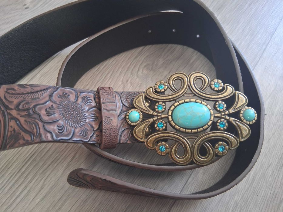 Pasek kowbojski w stylu Western