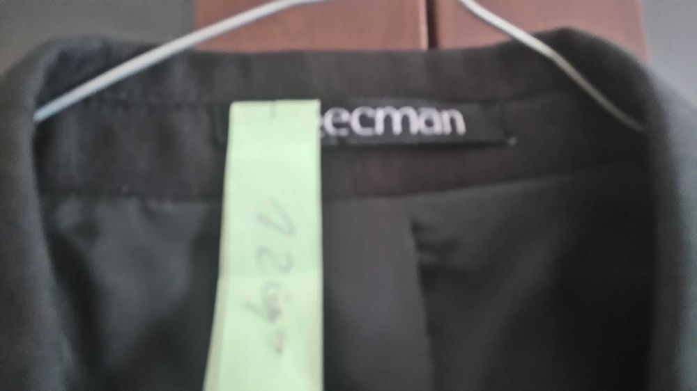 garnitur meski  recman grafitowy jak nowy okazja