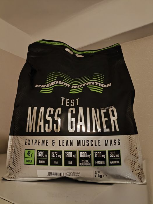 Продам гейнер Mass Gelainer 6.5 кг , не зашёл вкус .( Карамель )