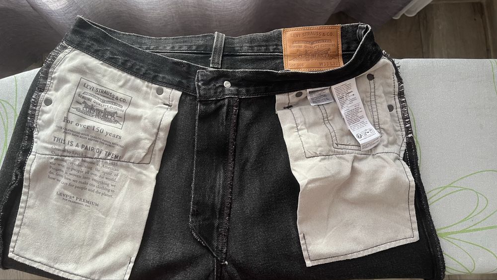 Levis 568 W33 L32 Чорні