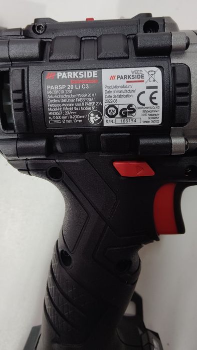АКЦІЯ! НОВ оригінал БЕЗЩІТОЧ шуруповерт GERMAN Parkside PABSP 20/дрель