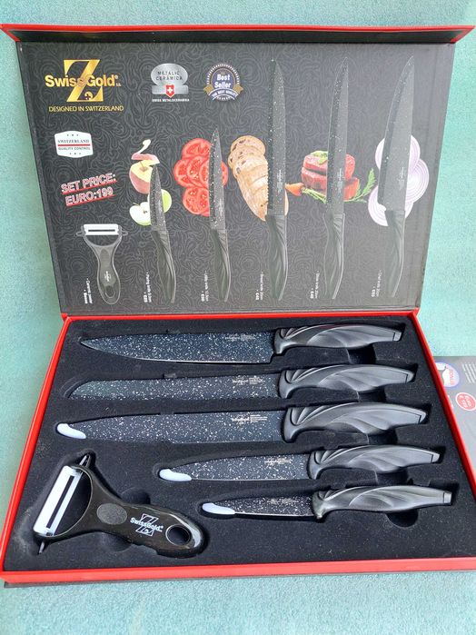 Набор кухонных ножей. НОВЫЙ.