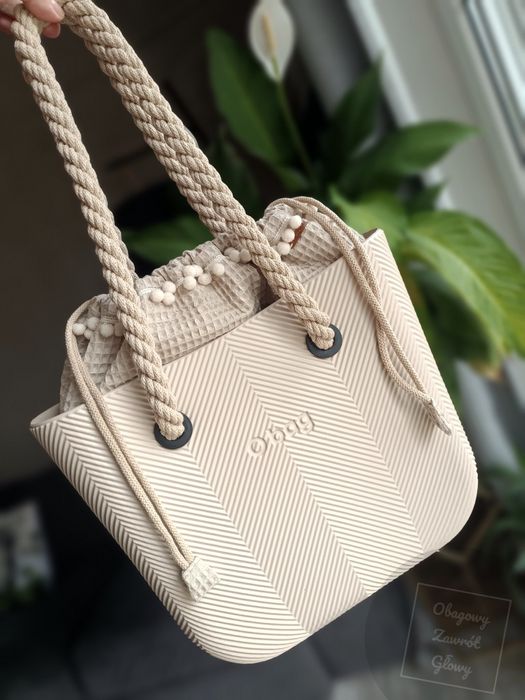 Nowa torebka obag mini spigatta jodełka hummus