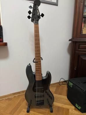 Squier Contemporary Active Jazz HH Gun Metal