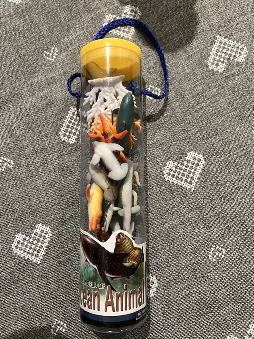 Zabawki zwierząt morskich, 12 szt