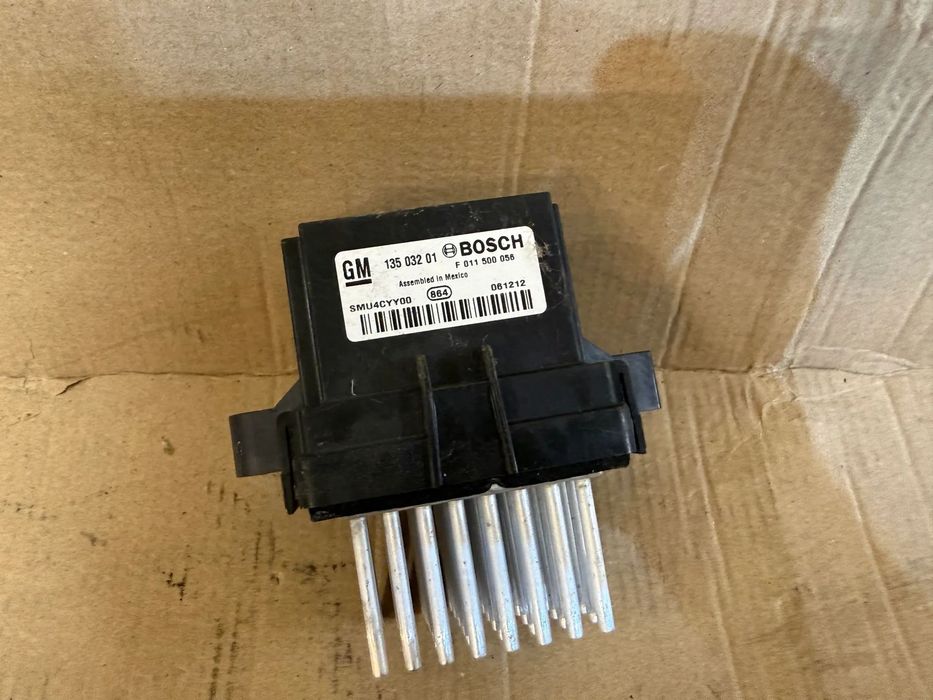 Rezystor opornik dmuchawy Opel Mokka 13503201