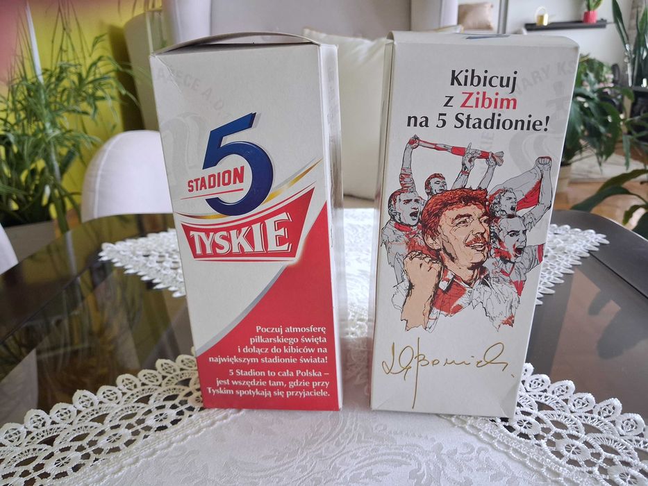 Szklanki do piwa  marki atayskie z serii promocyjnej