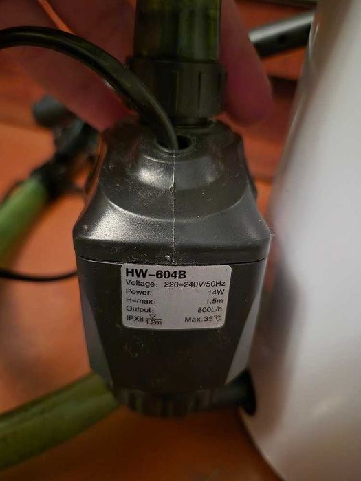 Зовнішній фільтр SunSun HW-604B 800 л/год для акваріума 80-150л